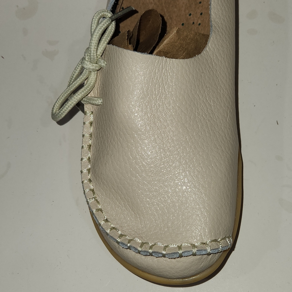 Socofy shoes size 9 cream